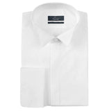 Cămașă pentru bărbați, albă uni – JONA