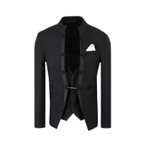 Costum Ceremonie Bărbați Elegant negru - 3 piese - JONA