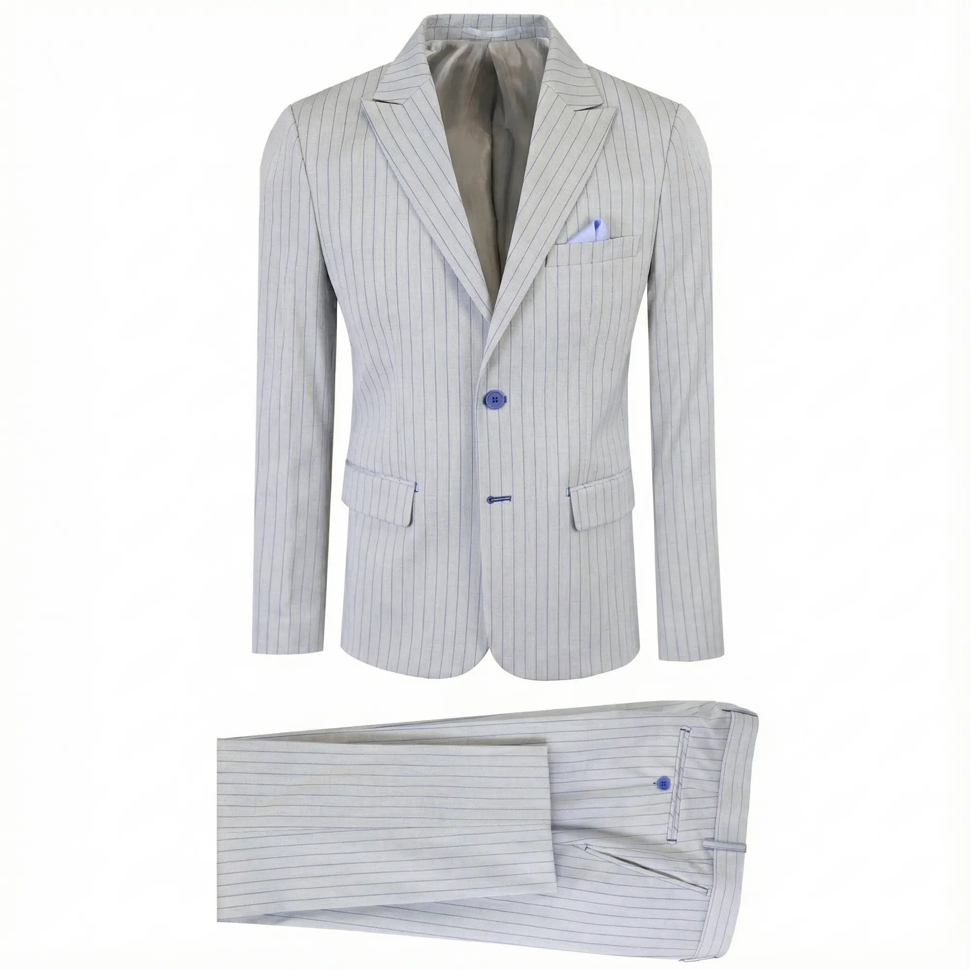Costum pentru bărbați cu dungi – JONA
