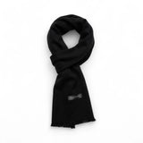 Eșarfă din Cașmir pentru Bărbați, Negru – JONA
