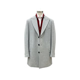 Palton elegant pentru bărbați, gri deschis – JONA