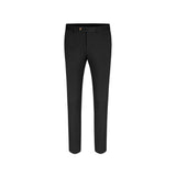 Pantaloni eleganți uni pentru bărbați, negri – JONA