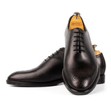 Pantofi Bărbați Eleganți Piele Naturală Negru - JONA
