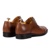 Pantofi Bărbați Oxford piele naturală maro - JONA