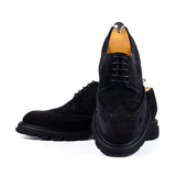 Pantofi eleganți bărbați, negru velur - JONA