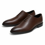 Pantofi Eleganți Bărbați Piele Naturală Maro Clasici - JONA