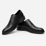 Pantofi Eleganți Bărbați Piele Naturală Negru Clasici - JONA