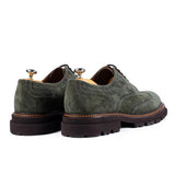 Pantofi eleganți bărbați, verde închis velur - JONA