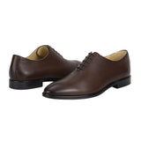 Pantofi Eleganți Oxford Bărbați Piele Naturală Maro - JONA