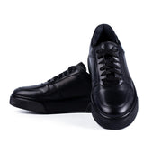 Pantofi Sport Bărbați Talpă Groasă Negru - JONA