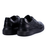 Pantofi Sport Bărbați Talpă Groasă Negru - JONA