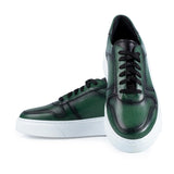 Pantofi Sport Bărbați Verde cu Accente Negre - JONA