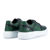 Pantofi Sport Bărbați Verde cu Accente Negre - JONA