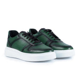 Pantofi Sport Bărbați Verde cu Accente Negre - JONA