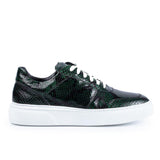 Pantofi Sport Bărbați Verde Texturat – JONA