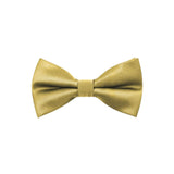 Papion din mătase pentru bărbați, galben-auriu, uni – JONA