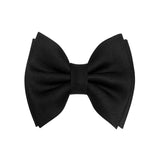 Papion din mătase pentru bărbați, negru, uni – JONA