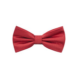 Papion din mătase pentru bărbați, roșu, texturat – JONA