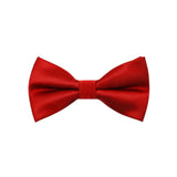 Papion din mătase pentru bărbați, roșu, uni – JONA