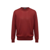 Pulover pentru bărbați cu guler rotund, vișiniu – JONA