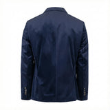 Sacou din catifea pentru bărbați, bleumarin – JONA