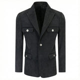 Sacou din catifea casual pentru bărbați – JONA