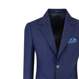 Sacou din lână pentru bărbați, albastru – JONA