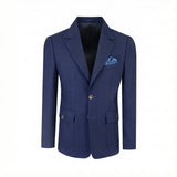 Sacou din lână pentru bărbați, albastru – JONA