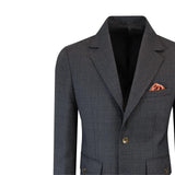 Sacou din lână pentru bărbați, antracit – JONA