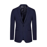 Sacou slim fit pentru bărbați, bleumarin – JONA